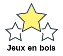 Jeux en bois