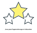 Jeux pour l'apprentissage et éducation