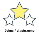 Joints ŕ diaphragme