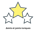 Joints et joints toriques