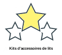 Kits d'accessoires de lits