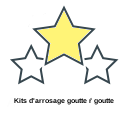 Kits d'arrosage goutte ŕ goutte