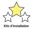 Kits d'installation