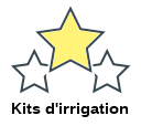 Kits d'irrigation