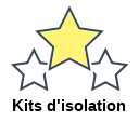 Kits d'isolation