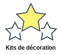 Kits de décoration