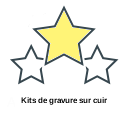 Kits de gravure sur cuir