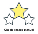 Kits de rasage manuel