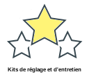 Kits de réglage et d'entretien