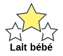 Lait bébé