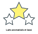 Laits aromatisés et lassi