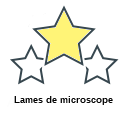 Lames de microscope