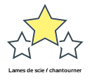 Lames de scie ŕ chantourner