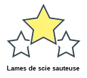 Lames de scie sauteuse