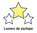 Lames de varlope