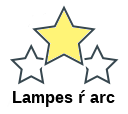 Lampes ŕ arc