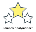 Lampes ŕ polymériser