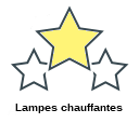 Lampes chauffantes