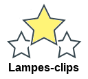 Lampes-clips