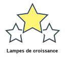 Lampes de croissance