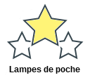 Lampes de poche