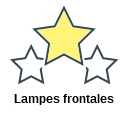 Lampes frontales