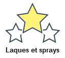 Laques et sprays