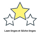 Lave-linges et Sčche-linges