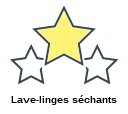 Lave-linges séchants