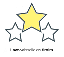 Lave-vaisselle en tiroirs