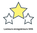 Lecteurs enregistreurs VHS