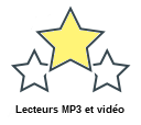 Lecteurs MP3 et vidéo