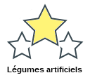 Légumes artificiels