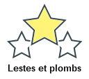 Lestes et plombs