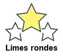 Limes rondes