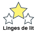 Linges de lit