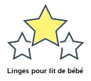 Linges pour lit de bébé