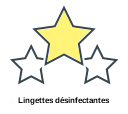 Lingettes désinfectantes