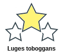 Luges toboggans