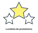 Lunettes de protections