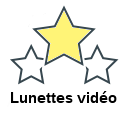 Lunettes vidéo
