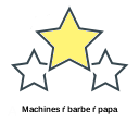 Machines Å• barbe Å• papa