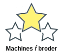 Machines ŕ broder