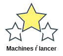 Machines ŕ lancer