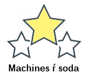 Machines ŕ soda