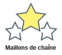 Maillons de chaîne