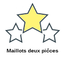 Maillots deux pičces