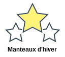 Manteaux d'hiver