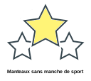 Manteaux sans manche de sport