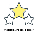 Marqueurs de dessin